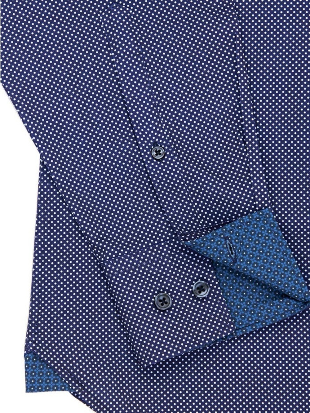 CON.STRUCT Men’s Mdm Slim Fit Microdot 4-Way Stretch Performance Button-Up Shirt - Picture 10 of 17